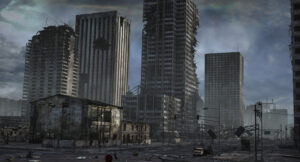 Ruined City 3D Model