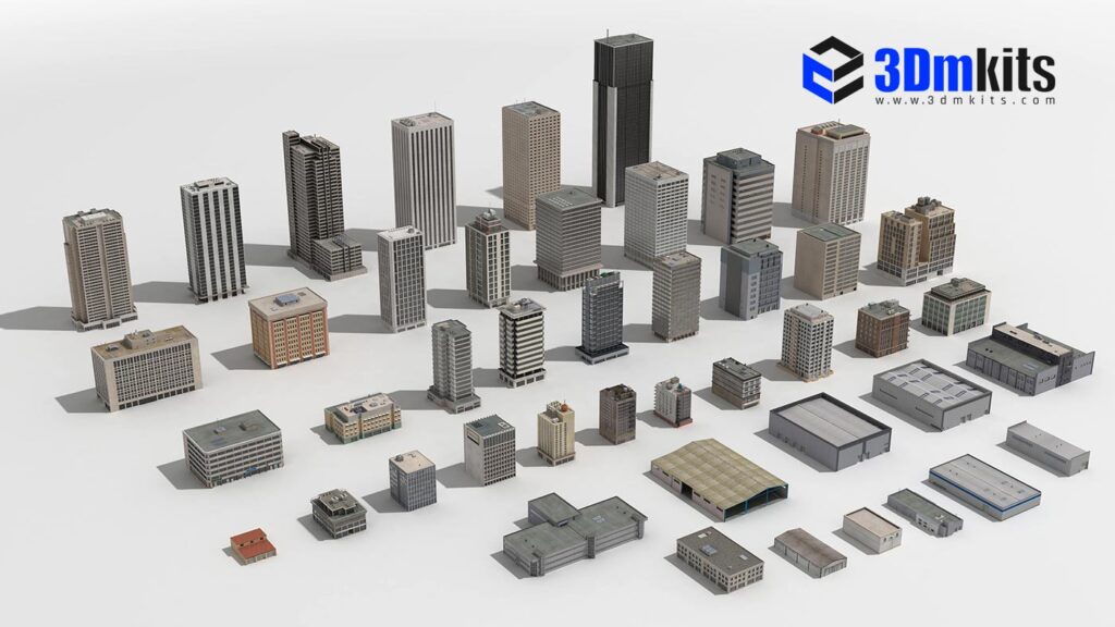 Collection of 3d models