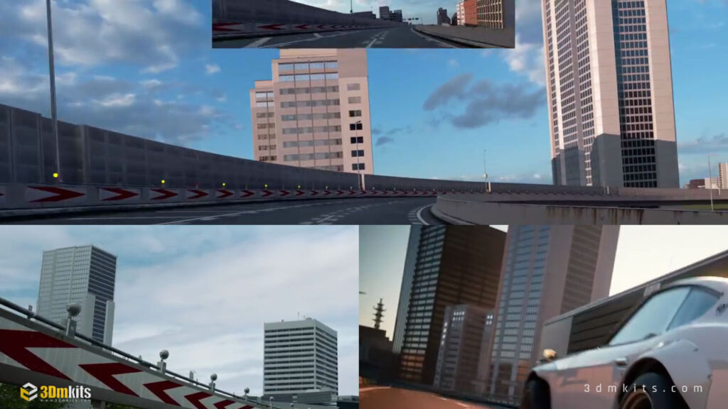 Presentation of models in game